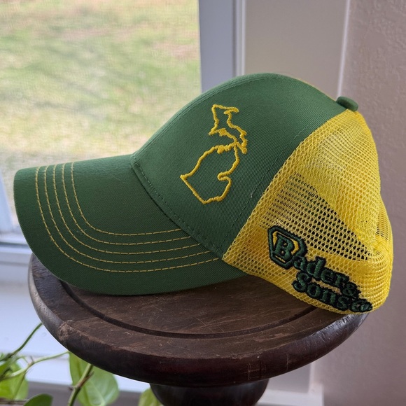 John Deere Green and Yellow Michigan Farm Hat - Picture 2 of 4